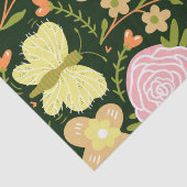 Blume der Schmetterlinge Seidenpapier (Detail)