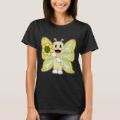 Blume der Schmetterlinge T-Shirt (Vorderseite)