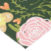 Blume der Schmetterlinge Tischdecke (Schrägansicht)