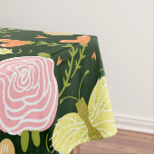 Blume der Schmetterlinge Tischdecke (Beispiel)