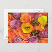 Blume der Schönheit Postkarte (Vorne/Hinten)