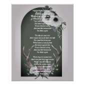 Blume der schottischen Texte Poster (Vorderseite)