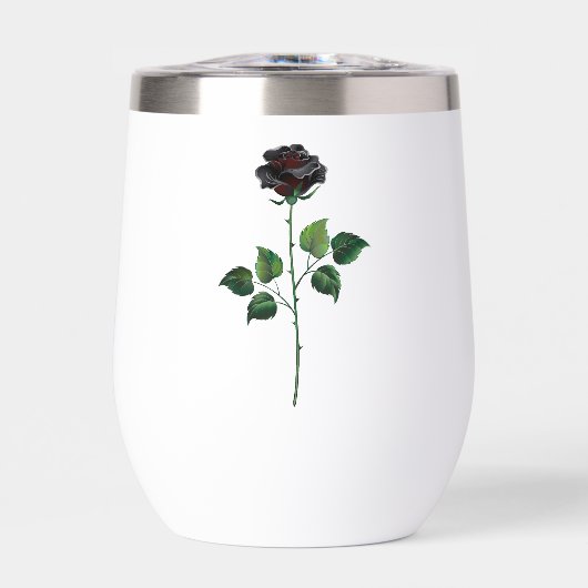 Blume der schwarzen Rose (Vorderseite)