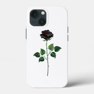 Blume der schwarzen Rose Case-Mate iPhone Hülle
