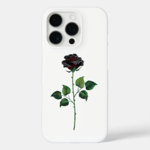Blume der schwarzen Rose iPhone 16 Pro Hülle