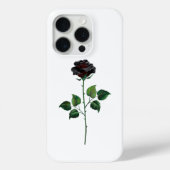 Blume der schwarzen Rose Case-Mate iPhone Hülle (Rückseite)