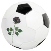 Blume der schwarzen Rose Fußball (Dreiviertel)
