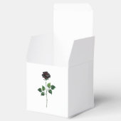 Blume der schwarzen Rose Geschenkschachtel (Geöffnet)