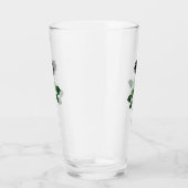 Blume der schwarzen Rose Glas (Rechts)