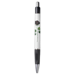 Blume der schwarzen Rose Kugelschreiber