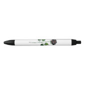 Blume der schwarzen Rose Kugelschreiber (Vorderseite)