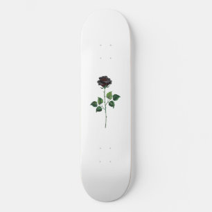 Blume der schwarzen Rose Skateboard