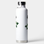 Blume der schwarzen Rose Trinkflasche (Rechts)