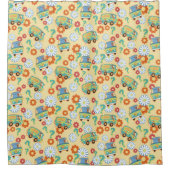 Blume der Scooby-Doo-Mystery-Maschine Duschvorhang (Vorderseite)