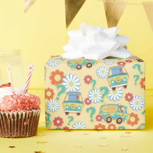 Blume der Scooby-Doo-Mystery-Maschine Geschenkpapier (Geburtstagsparty)
