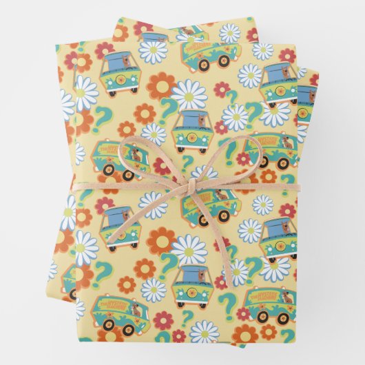 Blume der Scooby-Doo-Mystery-Maschine Geschenkpapier Set (Beispiel)