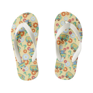 Blume der Scooby-Doo-Mystery-Maschine Kinderbadesandalen