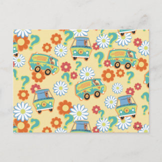 Blume der Scooby-Doo-Mystery-Maschine Postkarte