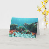 Blume der Seekarte Karte (Gelbe Blume)