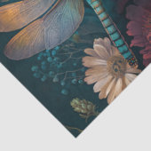 Blume der Sommernacht der Libellen Seidenpapier (Ausschnitt)