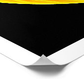 Blume der Sonne Poster (Ecke)