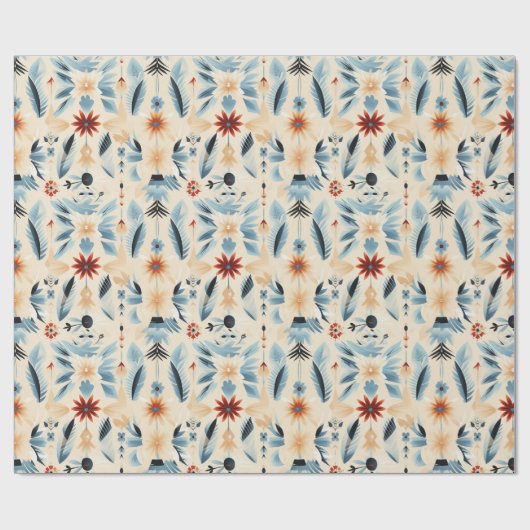 Blume der Südwestwüste Geschenkpapier (Flach)