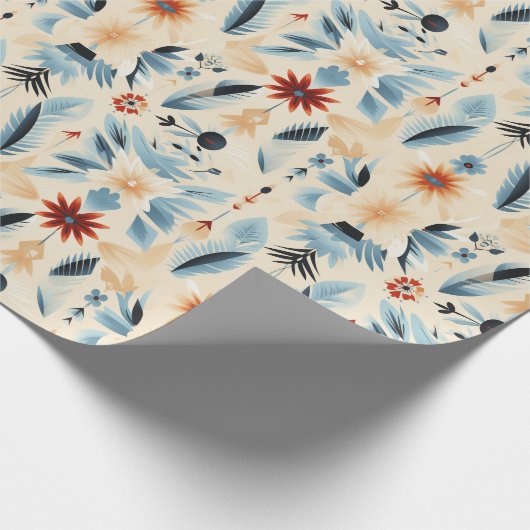 Blume der Südwestwüste Geschenkpapier (Ecke)