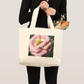 Blume der süßen Rose Jumbo Stoffbeutel (Vorderseite (Produkt))
