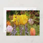 Blume der Tenderness Postkarte (Vorne/Hinten)