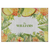 Blume der tropischen Obstgärten Schneidebrett (Vorderseite)