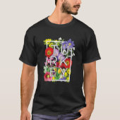 Blume der Türkei Word Art Türkischer Stolz T-Shirt (Vorderseite)