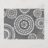 Blume der Uhr Postkarte (Vorderseite)