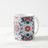 Blume der Unabhängigkeit Kaffeetasse (VorderseiteRechts)