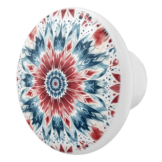 Blume der Unabhängigkeit Keramikknauf (Rechts)