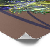 Blume der utopischen Alien Poster (Ecke)