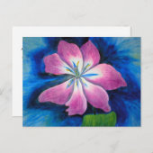 Blume der Vergebung Postkarte (Vorne/Hinten)