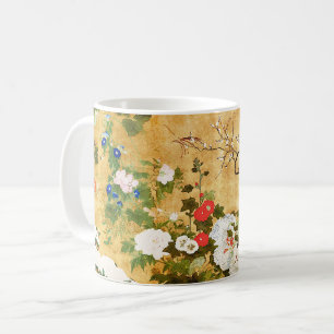 Blume der vier Jahreszeiten, Saito Ippo, Asiatisch Kaffeetasse