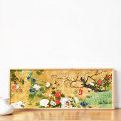 Blume der vier Jahreszeiten, Saito Ippo, Asiatisch Poster