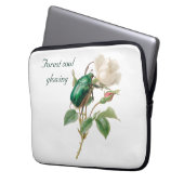 Blume der Vintagen botanischen Mama Laptopschutzhülle (Vorderseite Links)