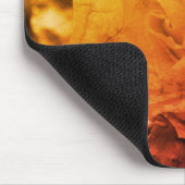 Blume der Vintagen Sepia-Rose Mousepad (Ecke)