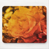 Blume der Vintagen Sepia-Rose Mousepad (Vorne)