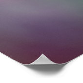 Blume der Violettwiese Poster (Ecke)