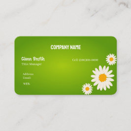 Blume der Visitenkarte