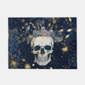 Blume der Vogelnest-Kronenschädel-Türmatte Fußmatte (Vorderseite)