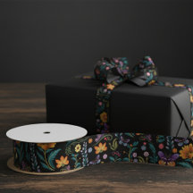 Blume der Volkskunst und Schmetterlinge