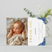 Blume der Wasserfarbe Danke für die Einladung (Stehend vorne)