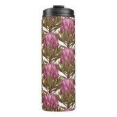 Blume der Wasserfarbe Pflanze Thermosbecher (Vorderseite)