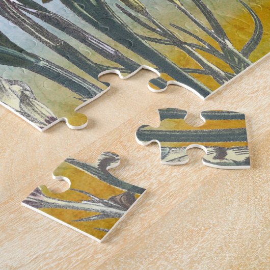 Blume der Wasserfarben Puzzle (Seite)