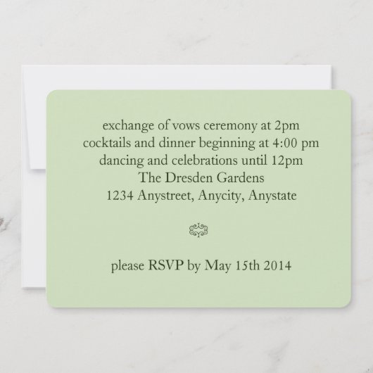 Blume der Wasserlilie am Teich glühender Zen Einladung (Rückseite)