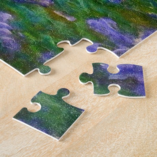 Blume der Wasserlilie Bloom Claude Monet Kunst, Di Puzzle (Seite)